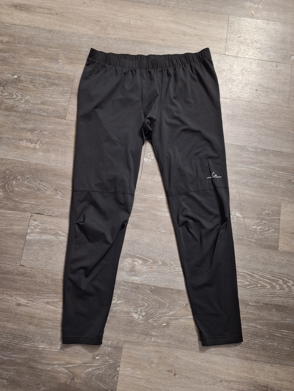 Paradox Black Men's  Base Layer Athletic Jogger Performance Pants, Outdoor